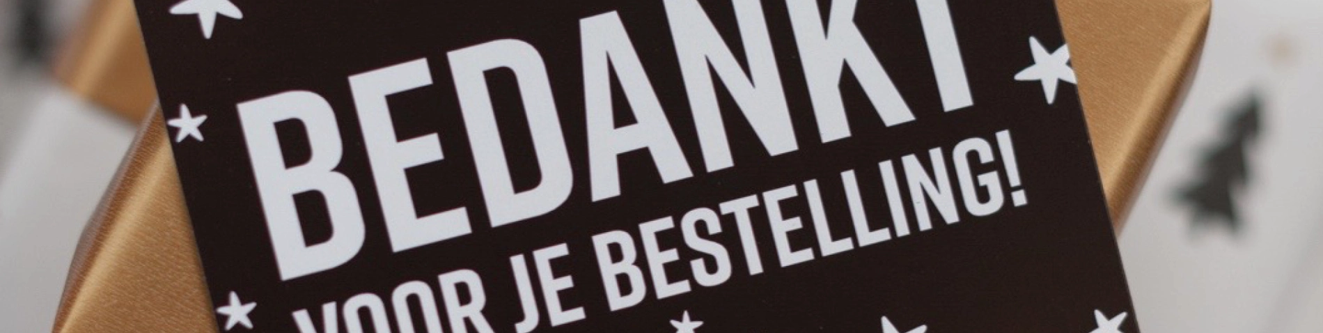 kaarten om de klant te bedanken bedanktkaarten